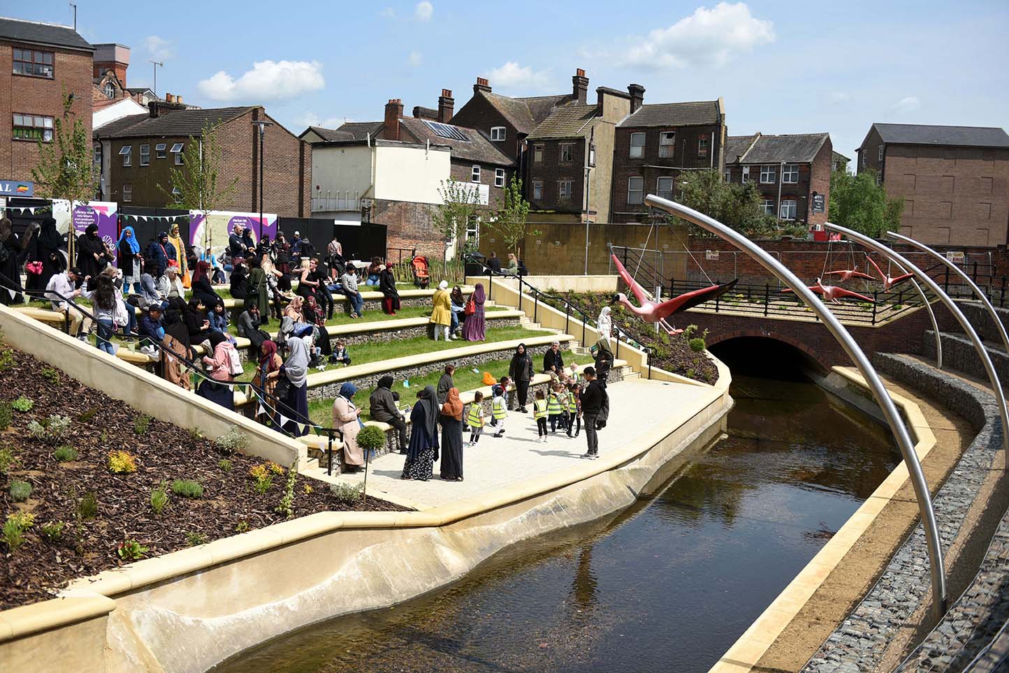 Reopening the River Lea in the town centre