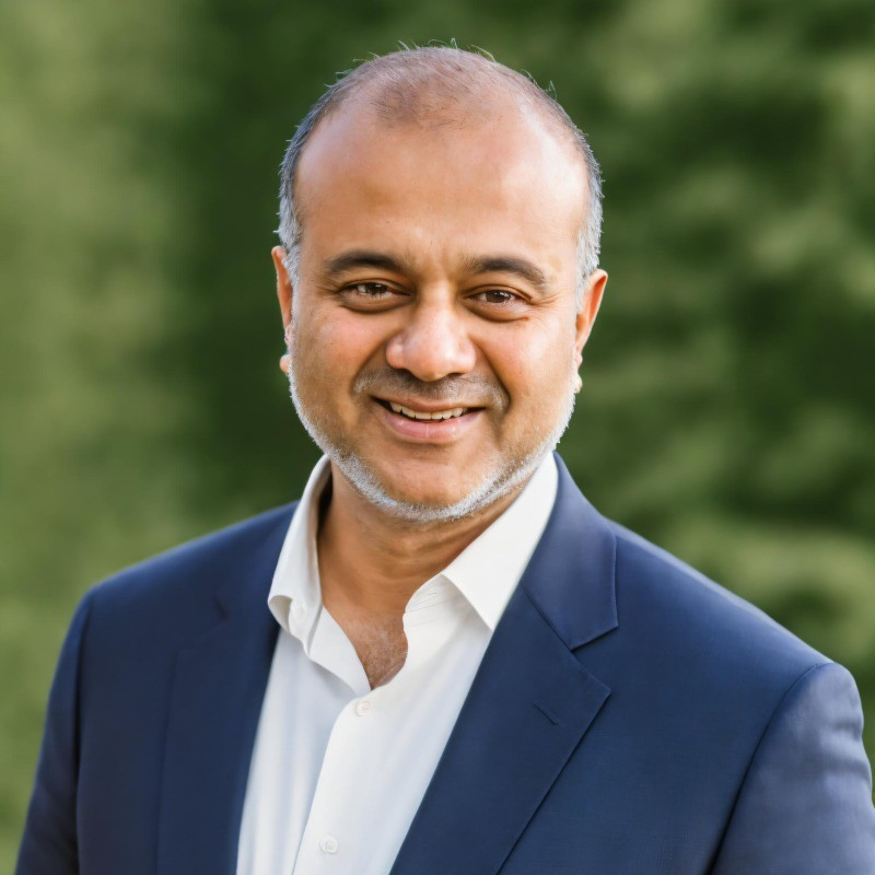 A picture of Kumi Thiruchelvam, the CCO for My Voice AI