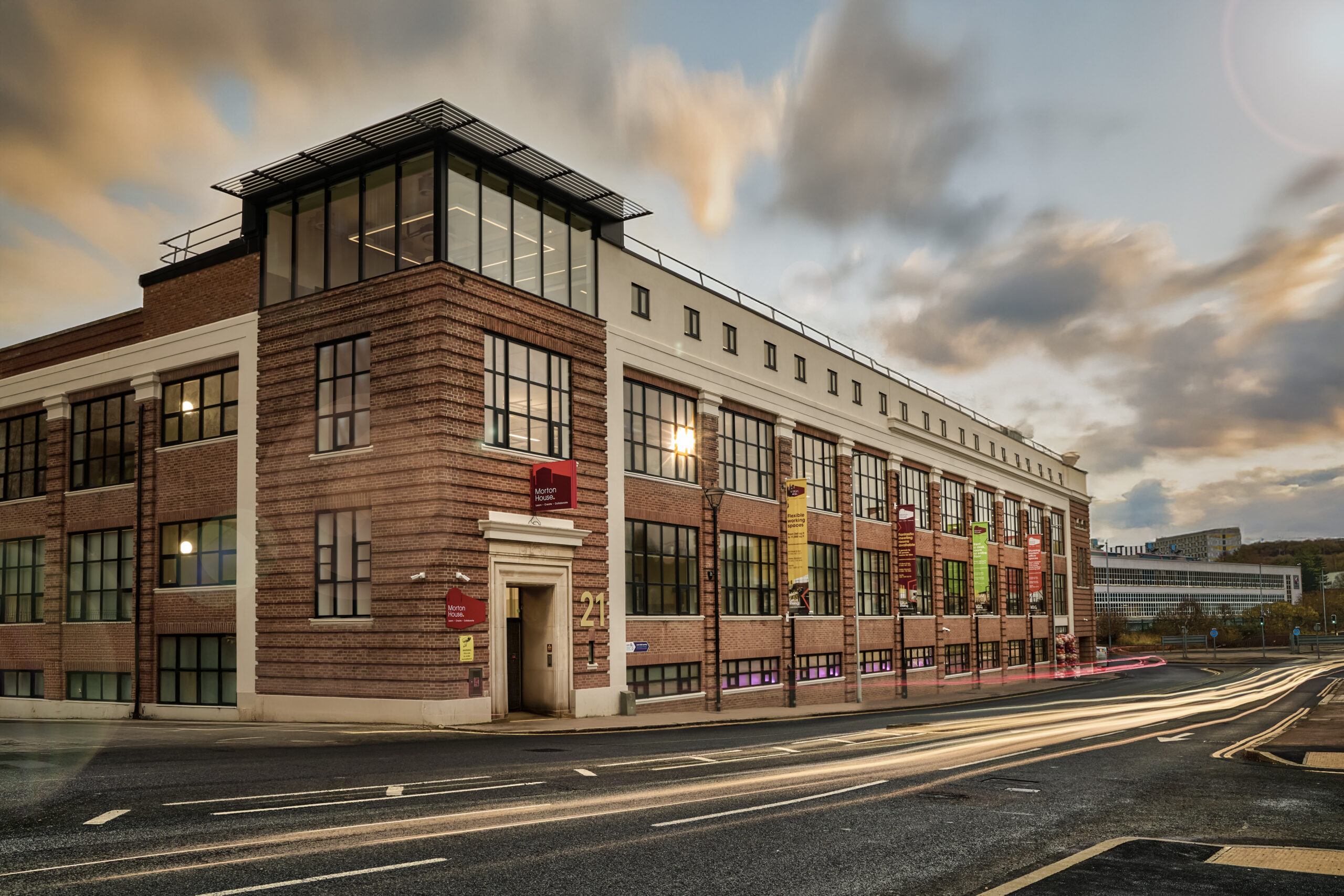 Image of Morton House, Luton, from outside.